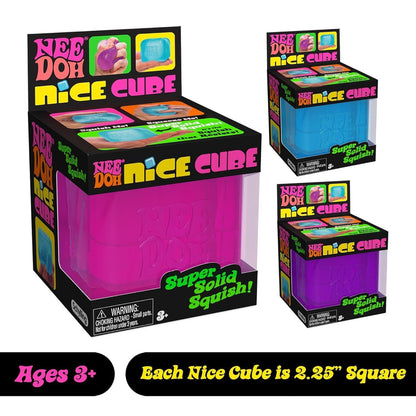 Sensory Squeeze Cube – Soft Stress Relief Fidget Toy for Kids, Adults & Seniors