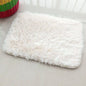 40*60CM Silk Wool Rug Girls Room Living Room Bedroom Hotel Tie-Dye Cushion Washable Dirt Resistant Carpet