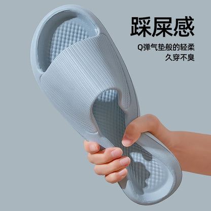 Soft Sole Massage Shower Shoes for Women Men Couples Waterproof Non-slip Home Leisure Fashion Bathroom Slippers