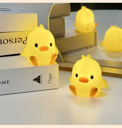 Cute Duck Night Light for Kids Bedroom