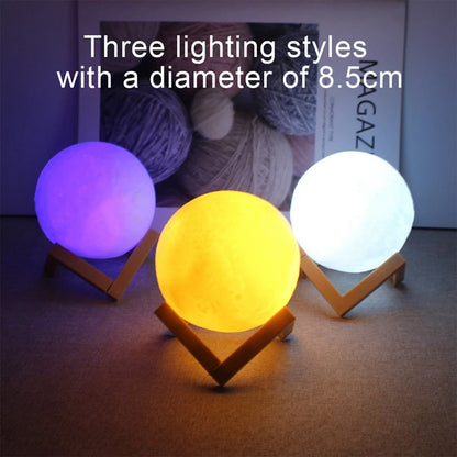 Moon Night Light – 3D LED Galaxy Lamp
