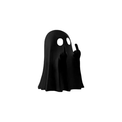 Middle Finger Ghost Statue – Funny Halloween Decor