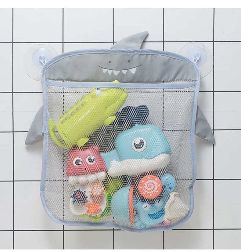 Kids Bath Toy Storage Net Bag – Cute Animal Design