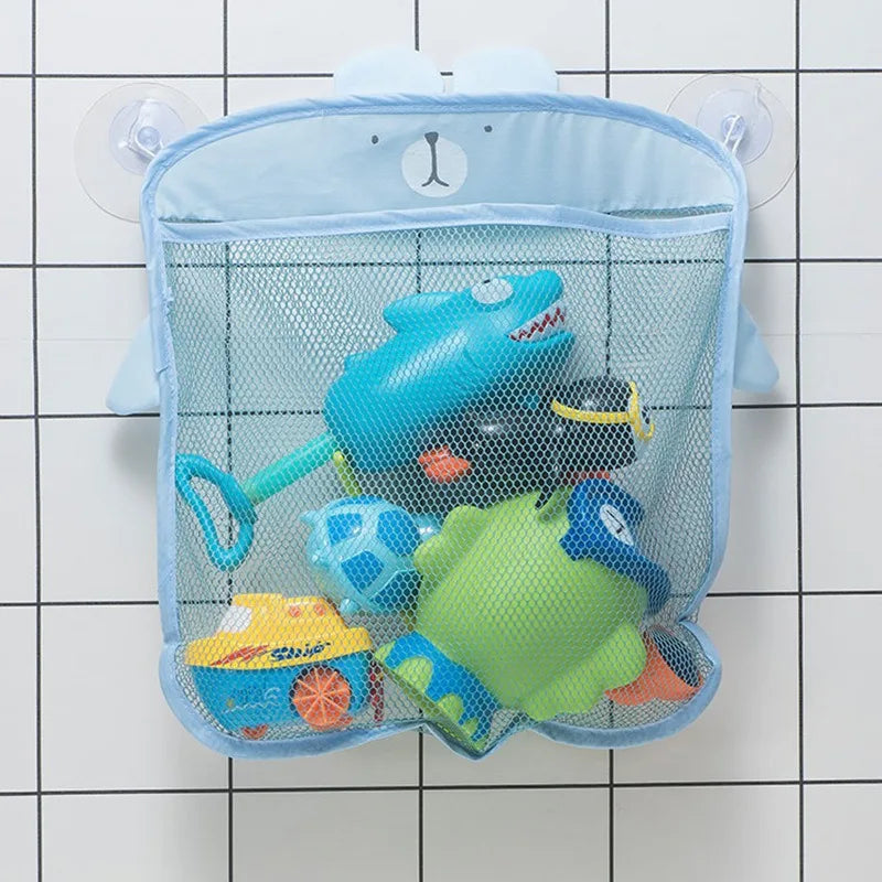 Kids Bath Toy Storage Net Bag – Cute Animal Design