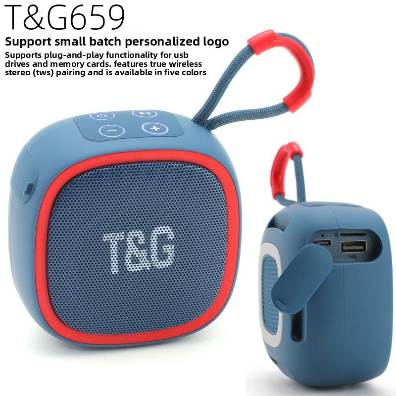 Mini Portable Bluetooth 5.3 Speaker – Bass Boost, Hands-Free & TF Card