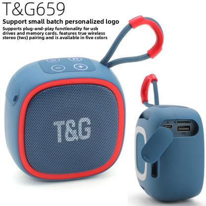 Mini Portable Bluetooth 5.3 Speaker – Bass Boost, Hands-Free & TF Card