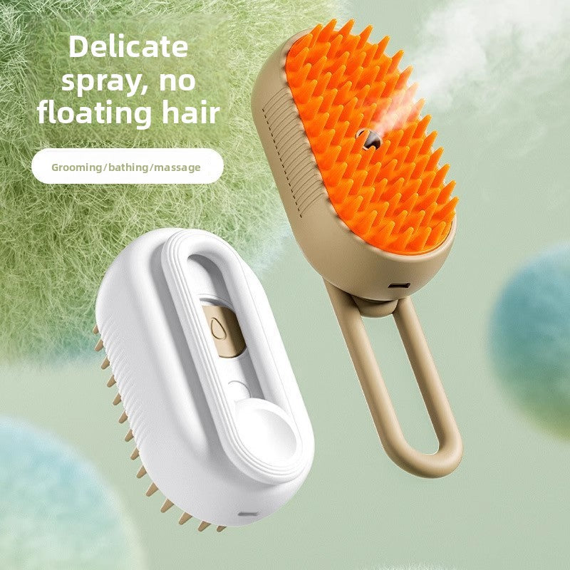 Pet Grooming Comb with Spray Function