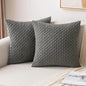 Fall Decorative Throw Pillow Covers Soft Corduroy Boho Striped Pillow Covers Pillowcases Farmhouse Home Decor for Couch Bed Sofa