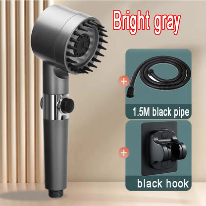 High Pressure Filtered Shower Head – 4 Spray Modes