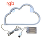 LED Cloud Neon Light Sign – USB & Battery Powered Decorative Glow Light for Home & Parties