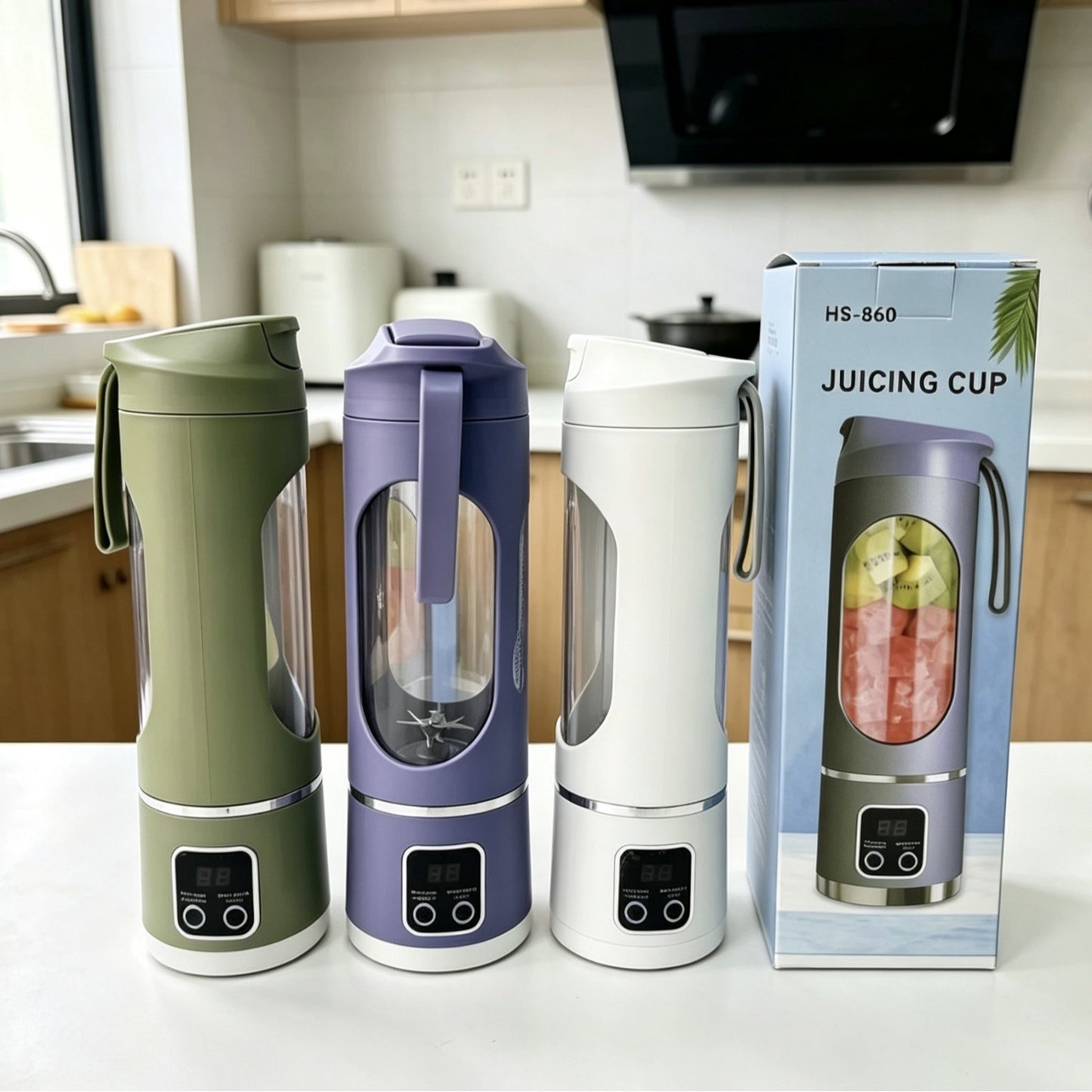 Portable Electric Juicer Blender Cup