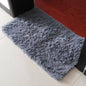 40*60CM Silk Wool Rug Girls Room Living Room Bedroom Hotel Tie-Dye Cushion Washable Dirt Resistant Carpet