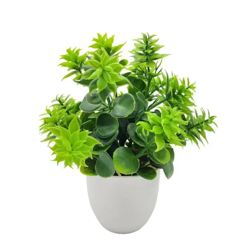 Artificial Plant with Pot – Fake Greenery for Home & Office Decor
