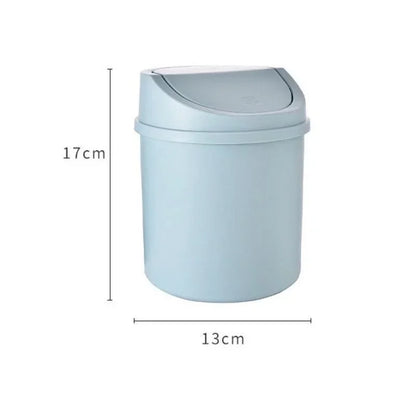 Mini Desktop Trash Can with Lid