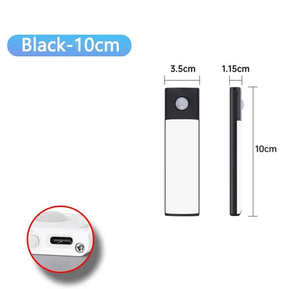 Motion Sensor LED Under Cabinet Light – USB Rechargeable