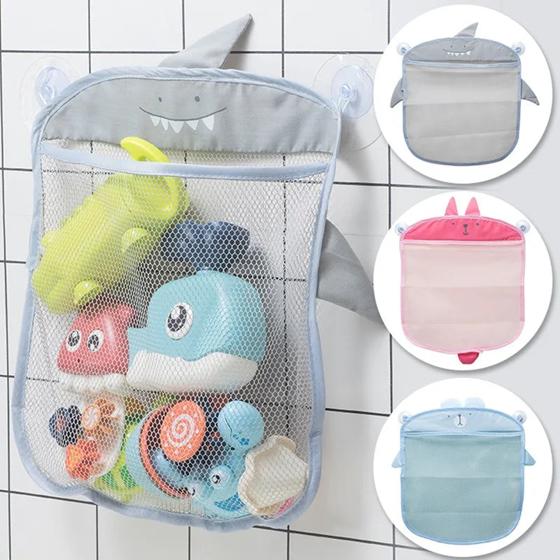 Kids Bath Toy Storage Net Bag – Cute Animal Design