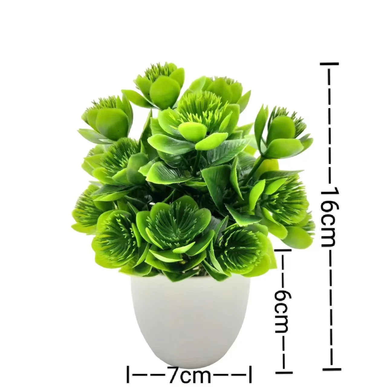 Artificial Plant with Pot – Fake Greenery for Home & Office Decor