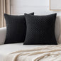 Fall Decorative Throw Pillow Covers Soft Corduroy Boho Striped Pillow Covers Pillowcases Farmhouse Home Decor for Couch Bed Sofa