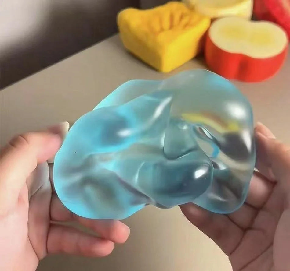 Squishy Fruit Stress Ball – Slow Rebound Fidget Sensory Toy for Kids & Adults