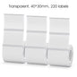 Portable Mini Printer P50 Thermal Adhesive Label Printer without Ink Bluetooth Sticker Printer Barcode Price Tag Label Maker