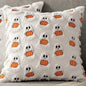 Halloween Pillow Covers,45x45,Decorative Pumpkin Pattern Pillowcase Soft Plush Faux Wool Cushions for Home Sofa Couch
