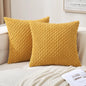 Fall Decorative Throw Pillow Covers Soft Corduroy Boho Striped Pillow Covers Pillowcases Farmhouse Home Decor for Couch Bed Sofa