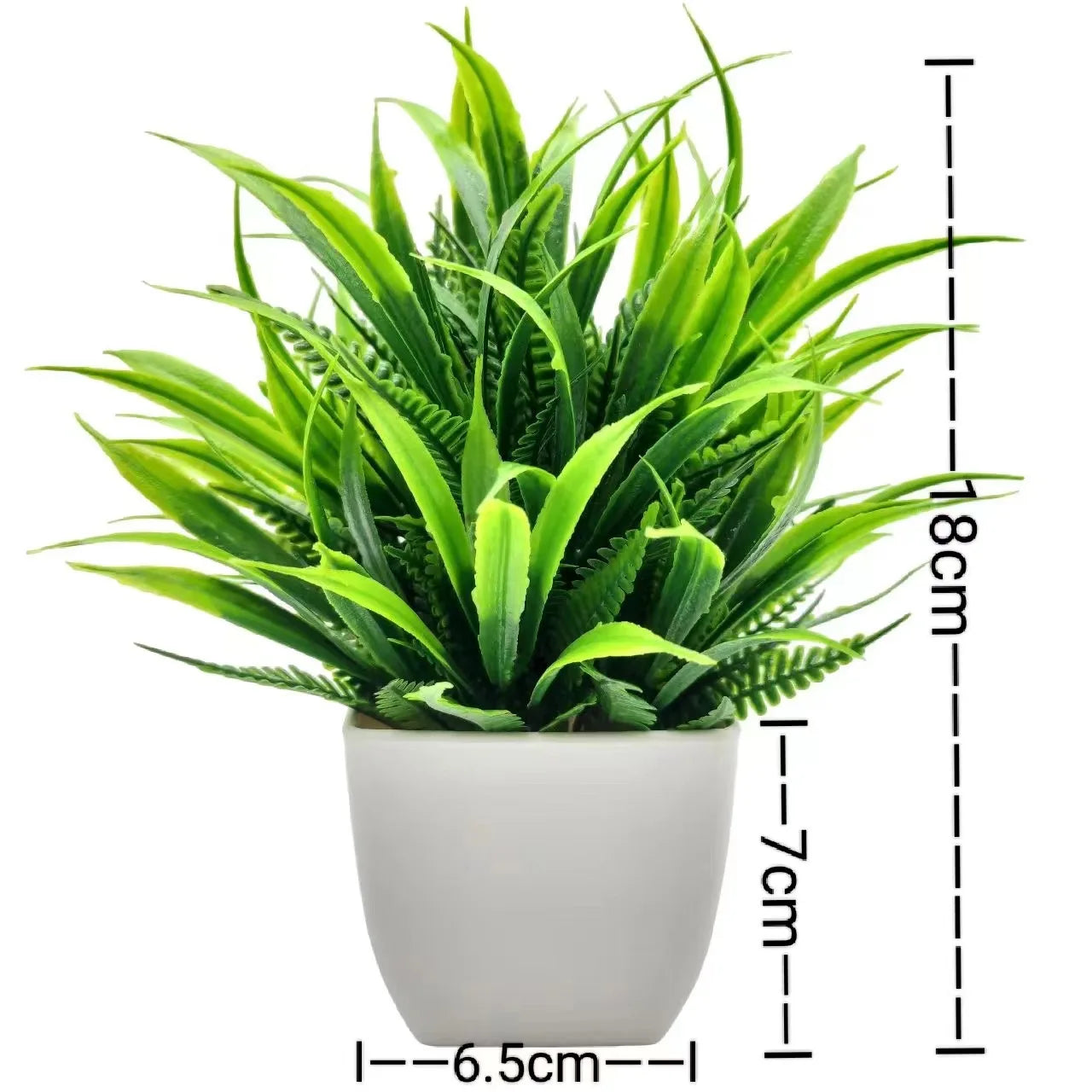 Artificial Plant with Pot – Fake Greenery for Home & Office Decor