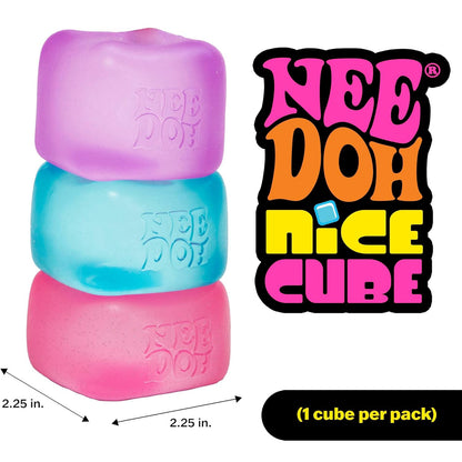 Sensory Squeeze Cube – Soft Stress Relief Fidget Toy for Kids, Adults & Seniors