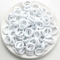 200-1000pcs Women Girls Colorful Nylon Elastic Hair Bands Ponytail Hold Small Hair Tie Rubber Bands Scrunchie Hair Accessories