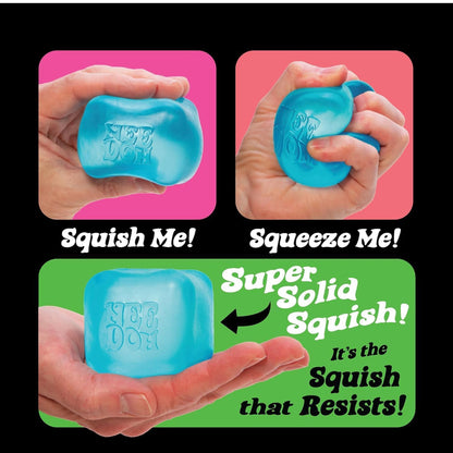 Sensory Squeeze Cube – Soft Stress Relief Fidget Toy for Kids, Adults & Seniors