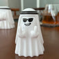 Cute Ghost Figurine with Middle Finger – Halloween Decor