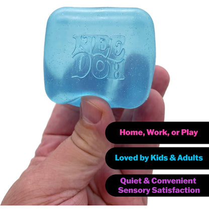 Sensory Squeeze Cube – Soft Stress Relief Fidget Toy for Kids, Adults & Seniors