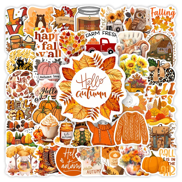 Fall Pumpkin Sticker Pack
