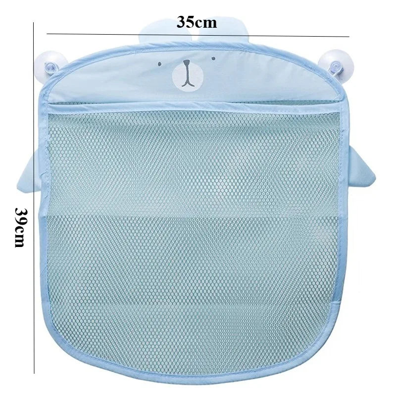 Kids Bath Toy Storage Net Bag – Cute Animal Design