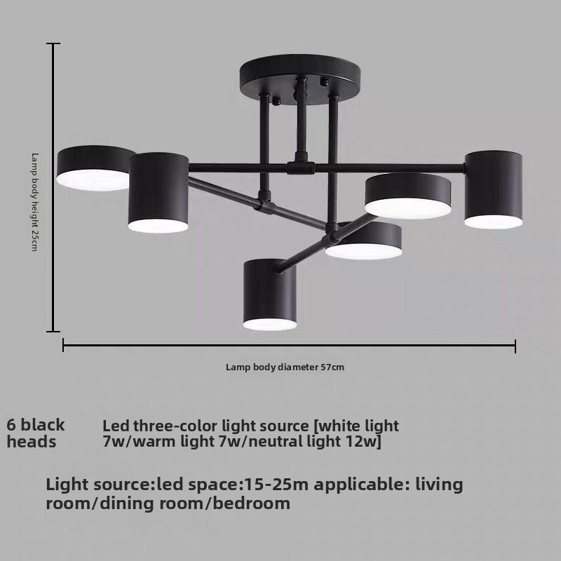 Nordic Bedroom Ceiling Lamp