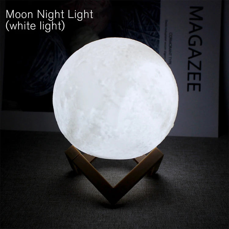 Moon Night Light – 3D LED Galaxy Lamp