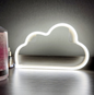 LED Cloud Neon Light Sign – USB & Battery Powered Decorative Glow Light for Home & Parties