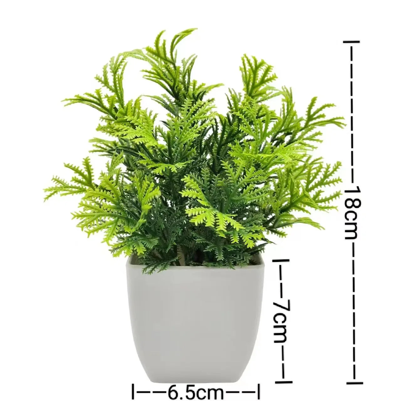 Artificial Plant with Pot – Fake Greenery for Home & Office Decor