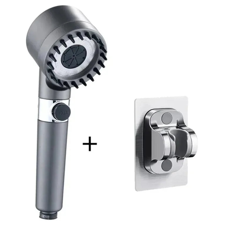 High Pressure Filtered Shower Head – 4 Spray Modes