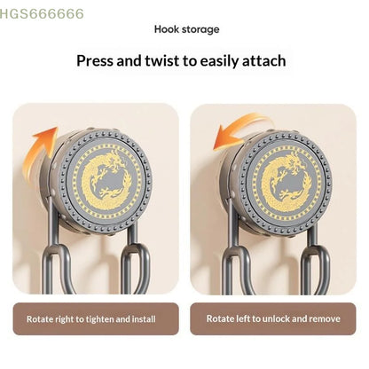 Vacuum Suction Cup Wash Basin Hook No Drill Adjustable Basin Storage Rack Removable Hangers For Bathroom Kitchen Household