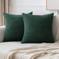 Fall Decorative Throw Pillow Covers Soft Corduroy Boho Striped Pillow Covers Pillowcases Farmhouse Home Decor for Couch Bed Sofa