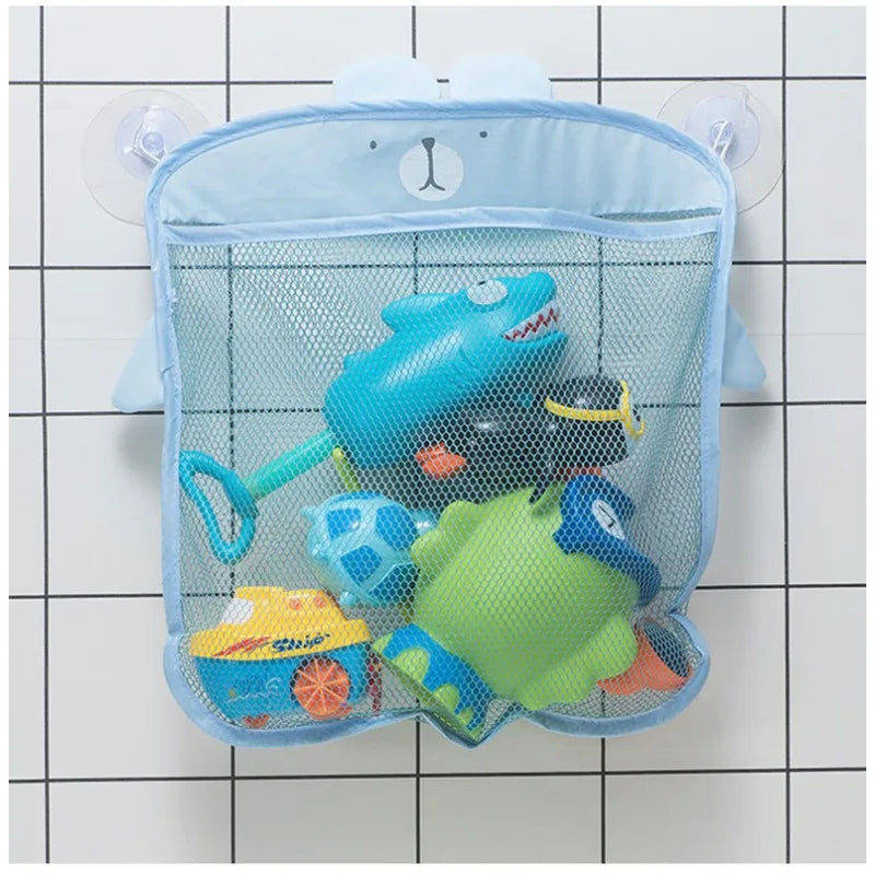 Kids Bath Toy Storage Net Bag – Cute Animal Design