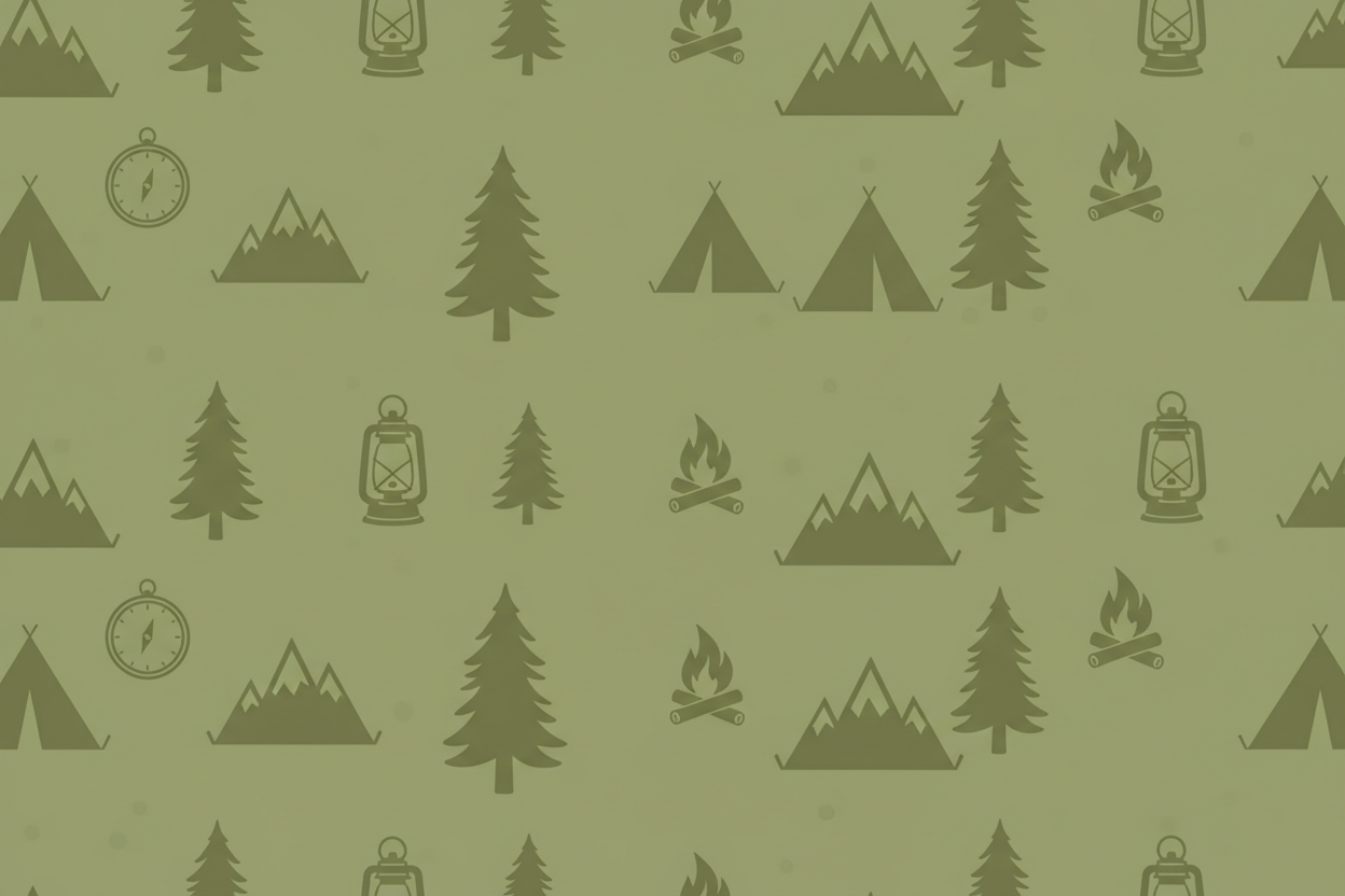 Olive Green Camping Background